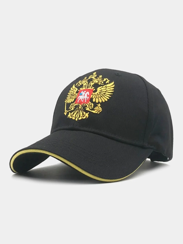Бейсболка классическая с гербом России/ Россия вперед/ унисекс