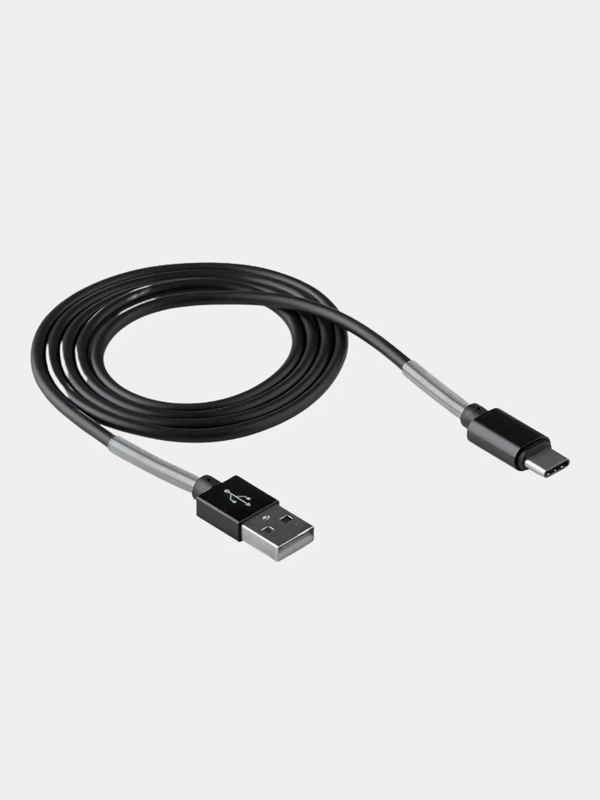 Кабель USB - Type-C Walker C720, с пружинами