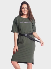 Платье женское loud statement КЛП1455П7 хаки, KLERY