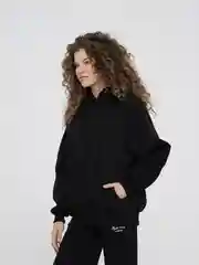Черный худи ТВОЕ утепленное начесом