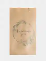 Пакет бумажный, фасовочный,  20 х 11 х 4 см, 10 штук