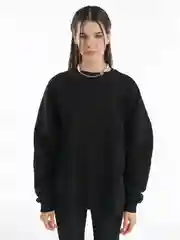 Черный свитшот ТВОЕ утепленный с начесом