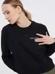 Черный свитшот ТВОЕ с надписью