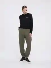 Черный свитшот ТВОЕ с надписью