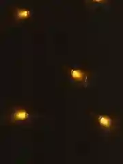 Желтый светодиодная гирлянда-штора, занавес, теплый желтый, на окно