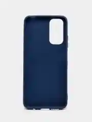 Темно-синий чехол силиконовый, матовый, для Xiaomi Redmi Note 11 4G, Redmi Note 11S, Редми Нот 11С