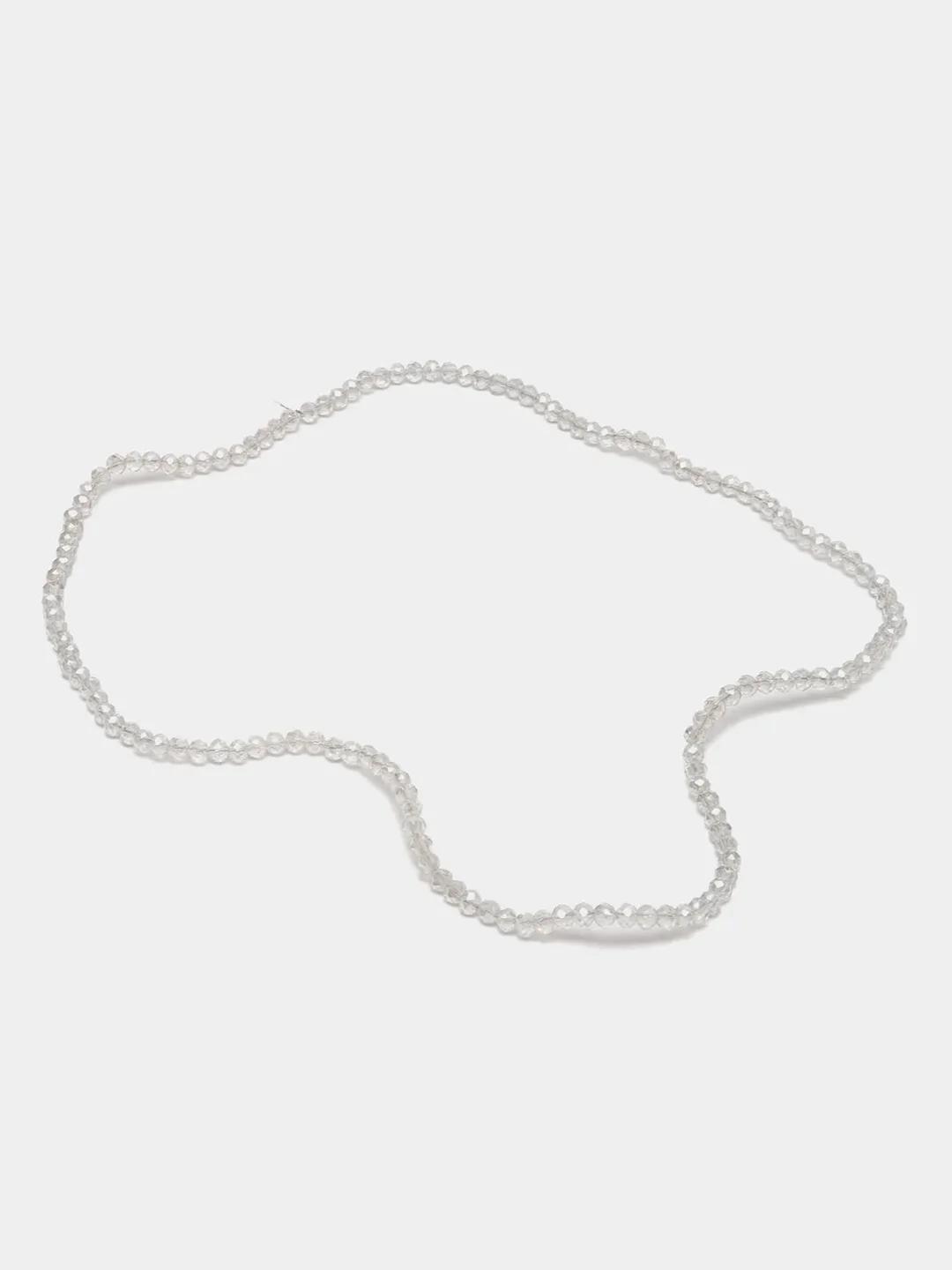 Серый бусины стеклянные, с гранями, с АВ эффектом, 4 мм