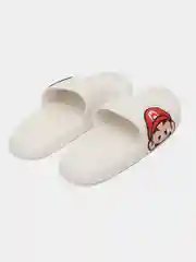 Белый шлепанцы мужские