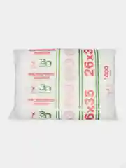 Пакеты фасовочные для продуктов, 26 х 35 см, вложение 1000 штук, 8-мкм