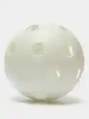Белый мяч для флорбола