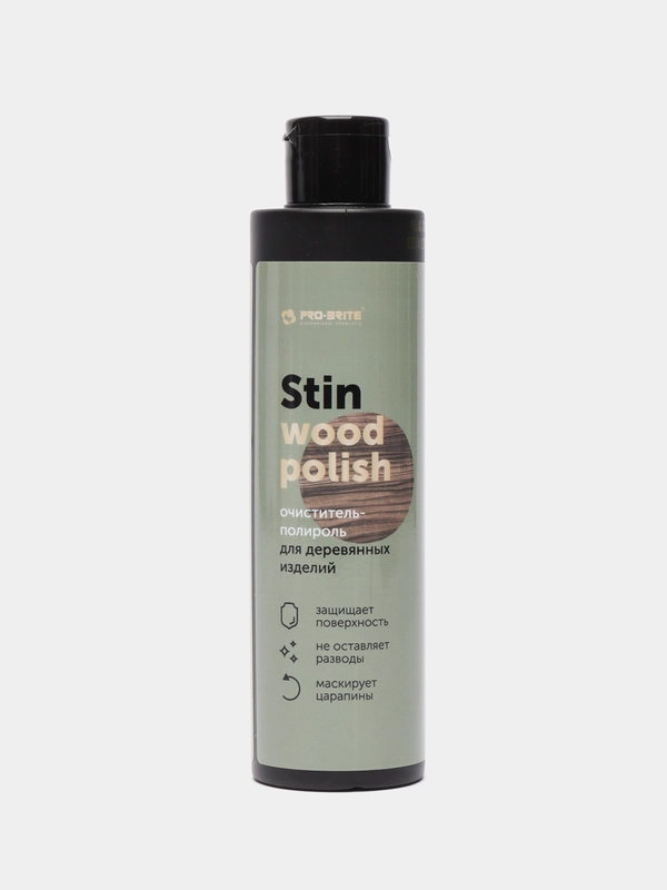 Чистящее средство для деревянной мебели Stin wood polish. 200 мл