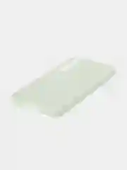 Мятный чехол для Samsung Galaxy S23 FE силиконовый ROSCO матовый / прозрачный с защитой камер