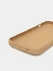 Кремовый чехол-пуховик для iPhone 11, 12, 12 Pro, 13, 13 Pro, 14, 14 Pro, 15