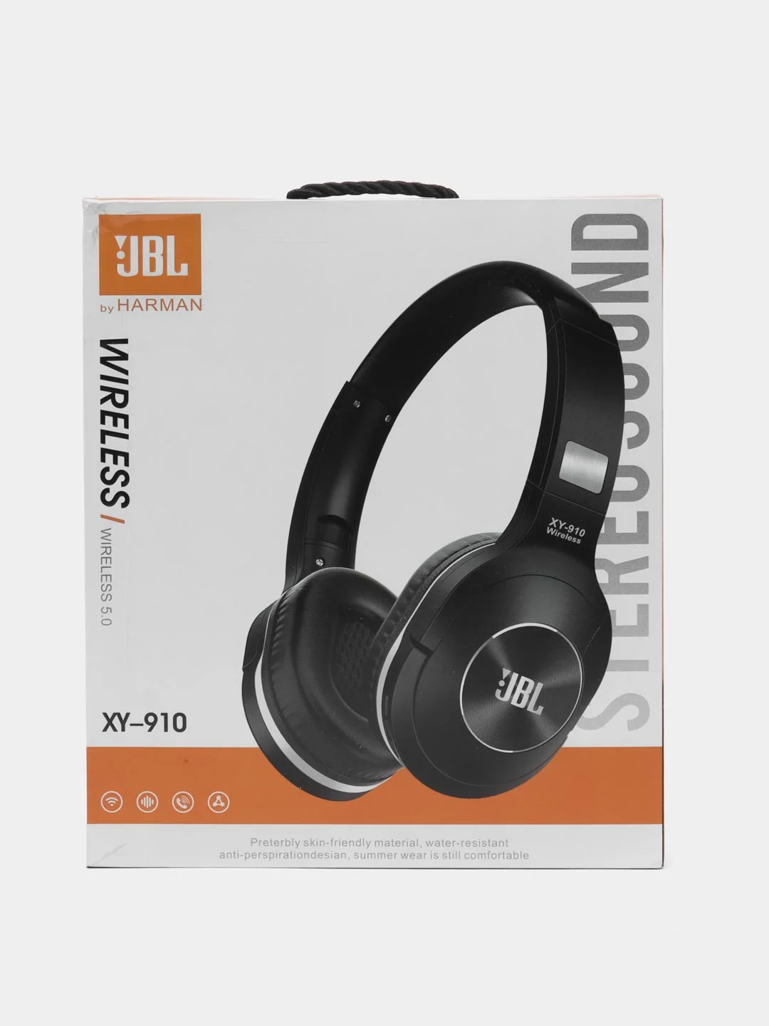 Наушники JBL Tune XY-910 - беспроводные, полноразмерные, с микрофоном, черный