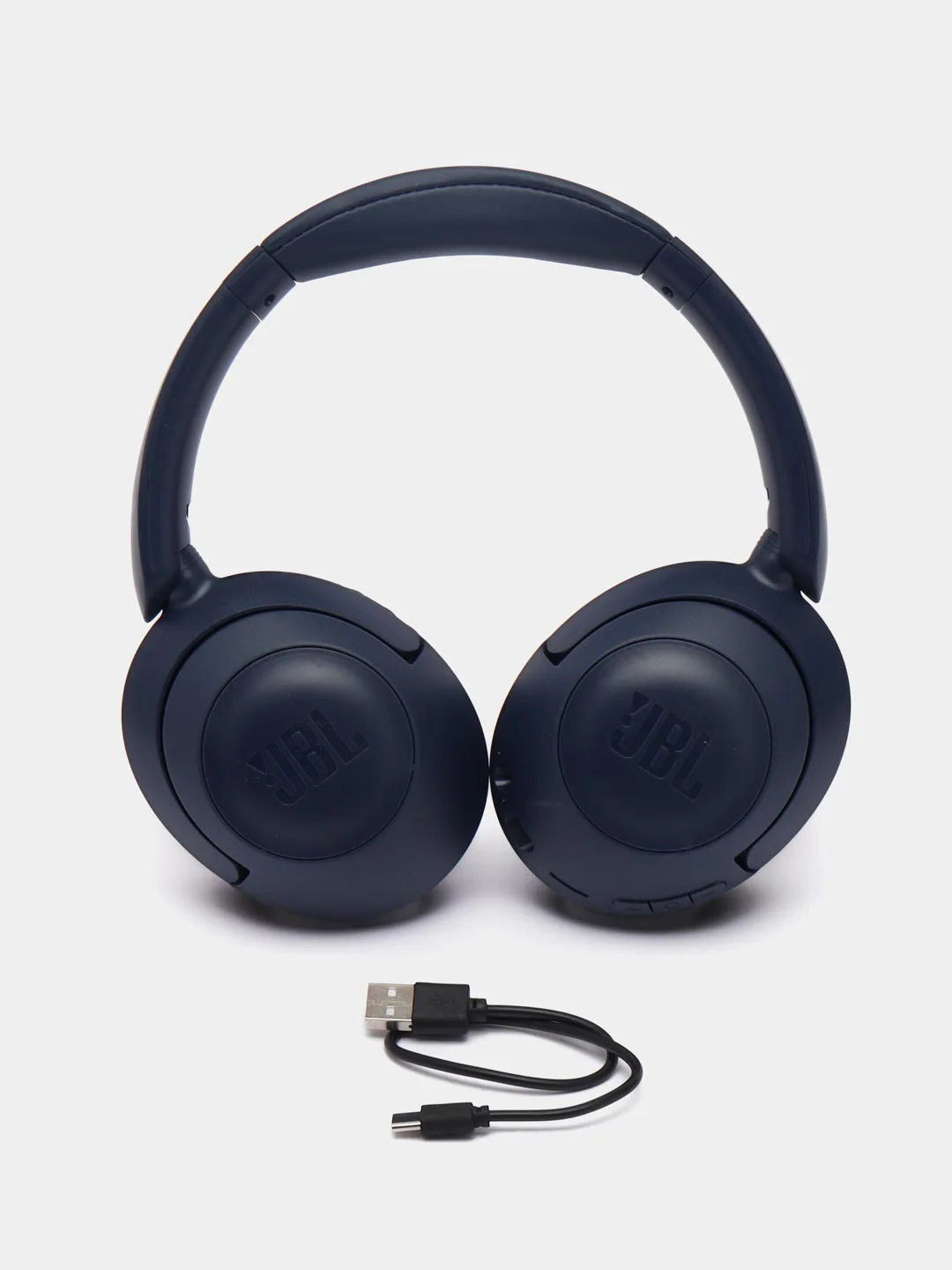 Темно-синий наушники JBL Tune 900BT - беспроводные блютус, полноразмерные, с микрофоном