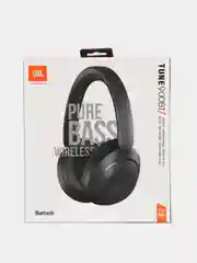 Темно-синий наушники JBL Tune 900BT - беспроводные блютус, полноразмерные, с микрофоном