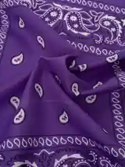 Фиолетовый бандана, платок-повязка, косынка