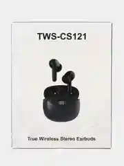 Черный беспроводные наушники TWS CS121 нового поколения