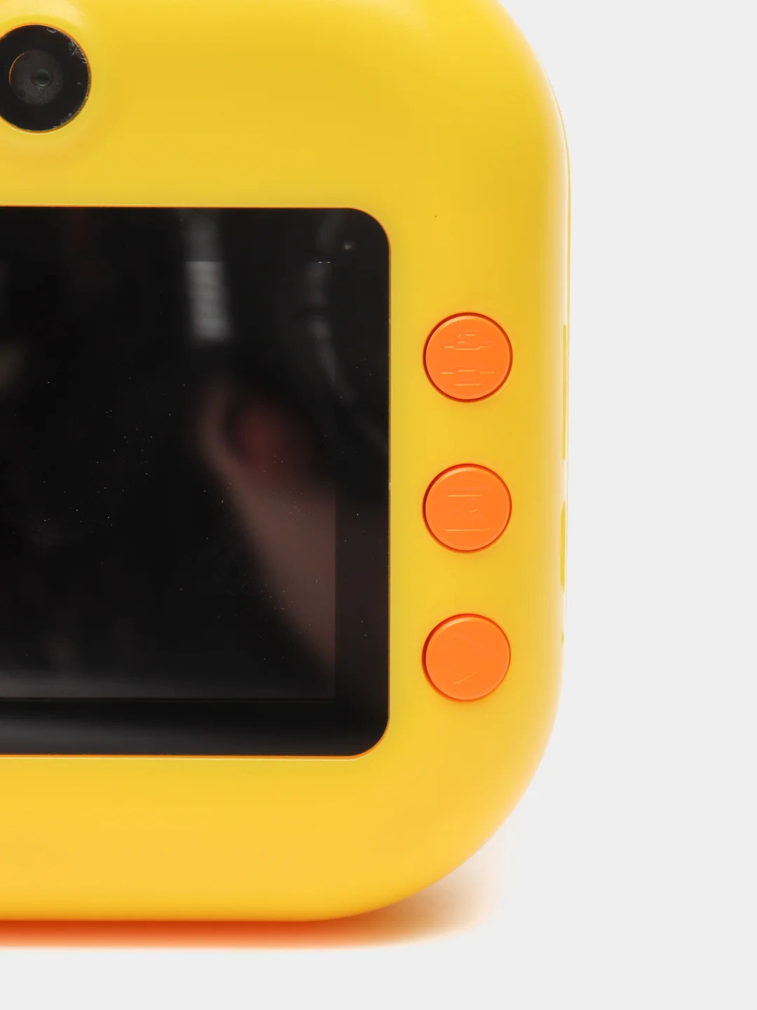 Желтый детский фотоаппарат моментальной печати M2 print-camera