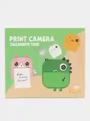 Желтый детский фотоаппарат моментальной печати M2 print-camera