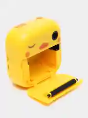 Желтый детский фотоаппарат моментальной печати M2 print-camera