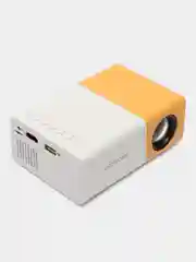 Белый проектор для фильмов Unic YG-300, портативный