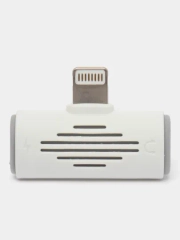 Переходник для iPhone зарядка с музыкой Borofone BV6, 8 pin - 2 х 8pin(f)