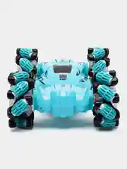 Голубой машинка-вездеход трюковая Stunt Car, на пульте управления