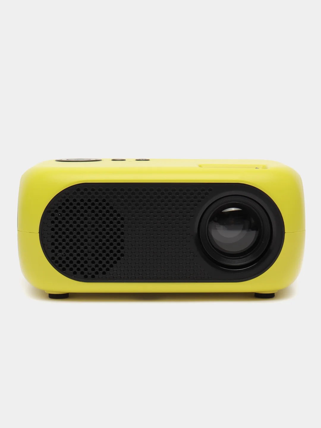 Желтый проектор портативный LED Beverni Smart Mini Projector