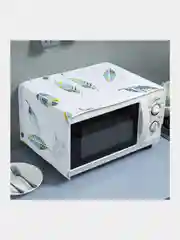 Желтый защитный чехол для микроволновой печи с карманами