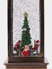 Красный фонарь музыкальный, новогодний, большой, 30см