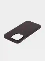 Черный чехол на Apple iPhone 15 Pro Max блестящий ROSCO пластиковый с силиконом, камнями стразами