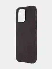 Черный чехол на Apple iPhone 15 Pro Max блестящий ROSCO пластиковый с силиконом, камнями стразами
