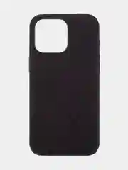 Черный чехол на Apple iPhone 15 Pro Max блестящий ROSCO пластиковый с силиконом, камнями стразами