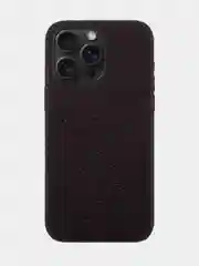 Черный чехол на Apple iPhone 15 Pro Max блестящий ROSCO пластиковый с силиконом, камнями стразами