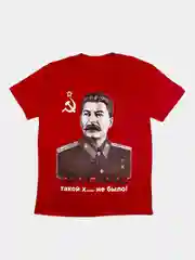 Футболка мужская Сталин светящаяся в темноте
