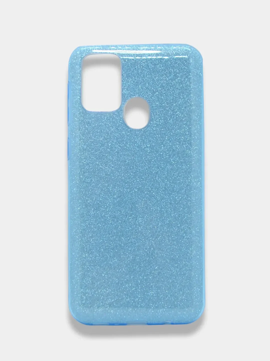 Ледяной чехол блестящий Samsung Galaxy M20, M21, M30s, M31, M51 накладка c блёстками