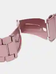 Розовый металлический ремешок для Apple Watch 42, 44, 45, 49 мм