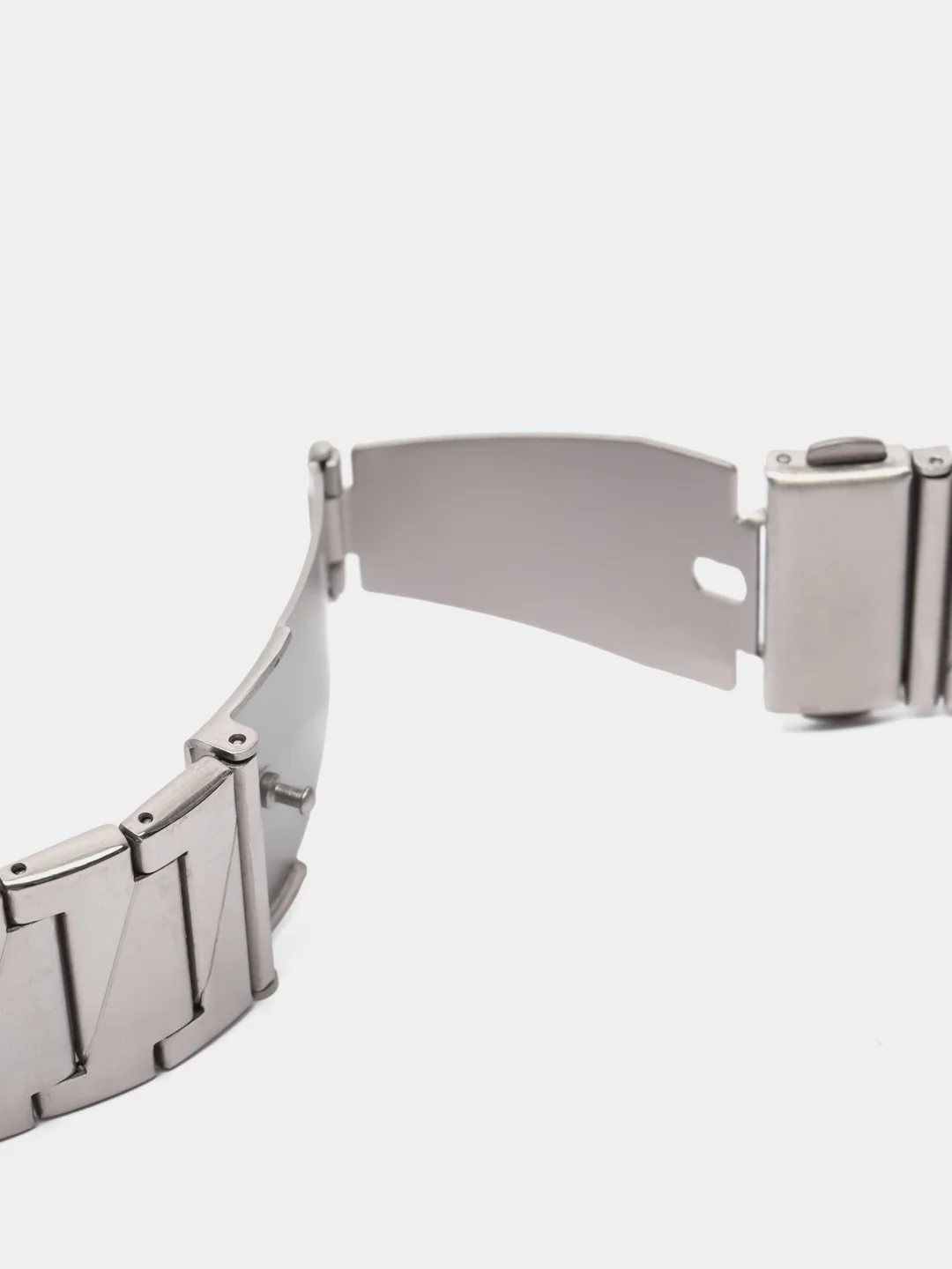 Серебряный металлический ремешок для Apple Watch 42, 44, 45, 49 мм
