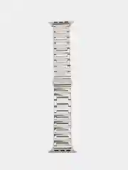Серебряный металлический ремешок для Apple Watch 42, 44, 45, 49 мм