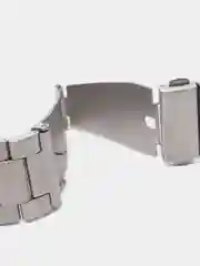 Серый металлик металлический ремешок для Apple Watch 42, 44, 45, 49 мм