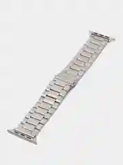 Серый металлик металлический ремешок для Apple Watch 42, 44, 45, 49 мм