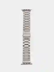 Серый металлик металлический ремешок для Apple Watch 42, 44, 45, 49 мм