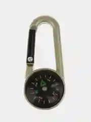 Золотой тактический, металлический карабин, с компасом