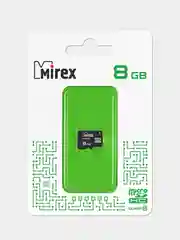 Карта памяти micro SDHC MIREX, 8GB, class 10