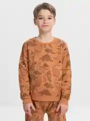 Коричневый костюм для мальчика, детский, хлопковый