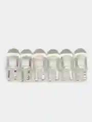 Белый светодиодная габаритная лампа T10 W5W, LED