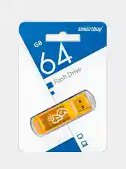 Флешка Smartbuy 64GB Glossy Orange (SB64GBGS-OR)