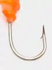 Прозрачный мормышка фосфорная, крючок Gamakatsu, рыболовная, зимняя светящаяся