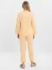 Желтый комплект для сна, пижама